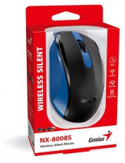 Genius NX-8008S kék vezeték nélküli egér Iroda és számítástechnika - Egér - Vezeték nélküli egér - 476768