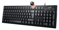 Genius Smart KB-100 US vezetékes billentyűzet Iroda és számítástechnika - Billentyűzet / billentyűzet szett - Vezetékes - 478337