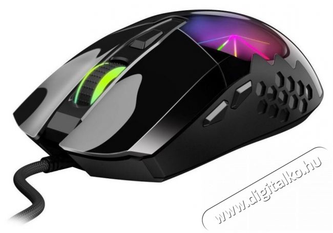 Genius Scorpion M715 fekete gamer egér Iroda és számítástechnika - Egér - Vezetékes egér - 478490