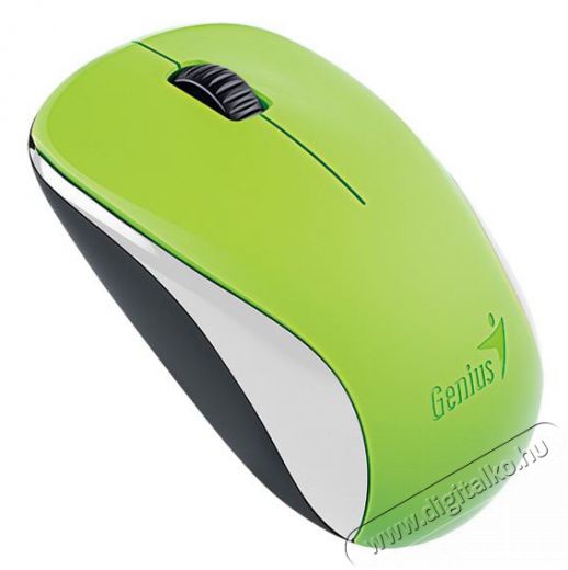 Genius Vezeték nélküli egér NX-7000, USB, 1200dpi, BlueEye, Zöld Iroda és számítástechnika - Egér - Vezeték nélküli egér - 480123