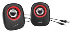 Genius SP-Q160 piros hangszóró Autóhifi / Autó felszerelés - Autó hangsugárzó - Hangszóró - 497985