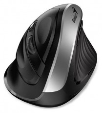 Genius Ergo 8250S fekete-ezüst egér Iroda és számítástechnika - Egér - Vezeték nélküli egér - 500581