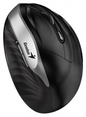 Genius Ergo 8250S fekete-ezüst egér Iroda és számítástechnika - Egér - Vezeték nélküli egér - 500581
