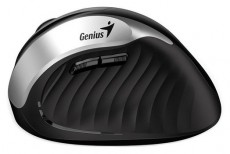 Genius Ergo 8250S fekete-ezüst egér Iroda és számítástechnika - Egér - Vezeték nélküli egér - 500581