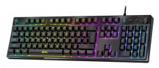 Genius SCORPION K7 PLUS HUN RGB/AI FEKETE GAMING BILLENTYŰZET Iroda és számítástechnika - Billentyűzet / billentyűzet szett - Vezetékes - 508798