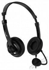 Genius HS-230U USB-C Audio-Video / Hifi / Multim&eacute;dia - F&uuml;l &eacute;s Fejhallgat&oacute;k - Fejhallgat&oacute; - 509947