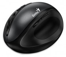 Genius Ergo 8300S vezeték nélküli fekete vertikális egér Iroda és számítástechnika - Egér - Vezeték nélküli egér - 514985