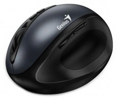 Genius Ergo 8300S vezeték nélküli szürke vertikális egér Iroda és számítástechnika - Egér - Vezeték nélküli egér - 514986