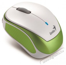 Genius Micro Traveler 9000R vezeték nélküli zöld egér Iroda és számítástechnika - Egér - Vezeték nélküli egér - 514993