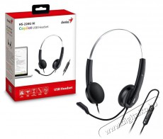 Genius HS-220U AI Audio-Video / Hifi / Multimédia - Fül és Fejhallgatók - Fejhallgató mikrofonnal / headset - 518721