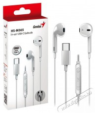 Genius HS-M365 fehér Audio-Video / Hifi / Multimédia - Fül és Fejhallgatók - Fülhallgató - 518722