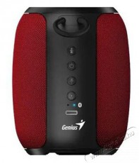 Genius SP-915BT, piros Audio-Video / Hifi / Multimédia - Hordozható, vezeték nélküli / bluetooth hangsugárzó - Hordozható, vezeték nélküli / bluetooth hangsugárzó - 522785