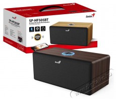 Genius SP-HF505BT, sötét fa Audio-Video / Hifi / Multimédia - Hordozható, vezeték nélküli / bluetooth hangsugárzó - Hordozható, vezeték nélküli / bluetooth hangsugárzó - 522780