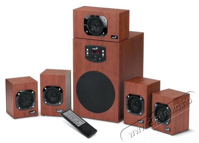 Genius SW-HF 5.1 4600 Ver. II Audio-Video / Hifi / Multimédia - Hangfal - Hangfalszett - Hangfalszett - 522783