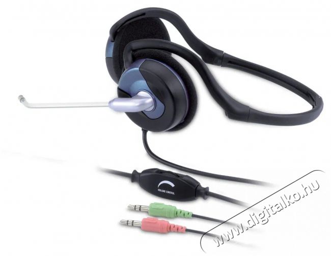 Genius HS-300N fülhallgató Audio-Video / Hifi / Multimédia - Fül és Fejhallgatók - Fejhallgató mikrofonnal / headset - 524816