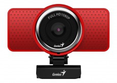 Genius Ecam 8000 1080p webkamera - piros Iroda és számítástechnika - Webkamera - 367559
