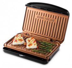 George Foreman 25811-56 Fit kontakt grill Konyhai termékek - Konyhai kisgép (sütés / főzés / hűtés / ételkészítés) - Kontakt grill sütő / sütőlap - 436539
