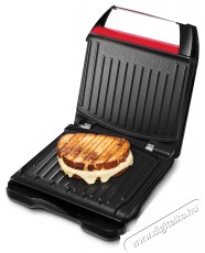 George Foreman 25030-56 Gril Compact Steel Red Konyhai termékek - Konyhai kisgép (sütés / főzés / hűtés / ételkészítés) - Kontakt grill sütő / sütőlap - 522786