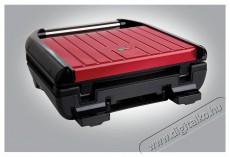 George Foreman 25030-56 Gril Compact Steel Red Konyhai termékek - Konyhai kisgép (sütés / főzés / hűtés / ételkészítés) - Kontakt grill sütő / sütőlap - 522786