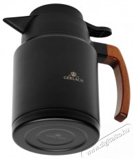 Gerlach Thermo kancsó 1,2 l fekete NATUR Konyhai termékek - Edény - Termosz - 504404