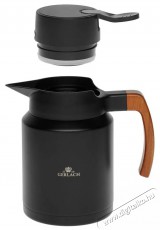 Gerlach Thermo kancsó 1,2 l fekete NATUR Konyhai termékek - Edény - Termosz - 504404