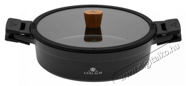 Gerlach NATUR lábas fedővel 28 cm 4,2 l Konyhai termékek - Edény - Fazék / lábas - 504746