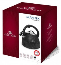 Gerlach GRANITEX vízforraló 2,8 l fekete Konyhai termékek - Vízforraló / teafőző - 503683