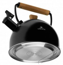 Gerlach NATUR vízforraló 2,5 l fekete Konyhai termékek - Vízforraló / teafőző - 503682