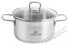 Gerlach BRAVA Rozsdamentes acél főzőedénykészlet 8 db Konyhai termékek - Edény - Edény készlet - 522787