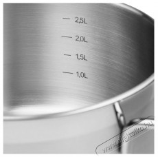 Gerlach BRAVA Rozsdamentes acél főzőedénykészlet 8 db Konyhai termékek - Edény - Edény készlet - 522787