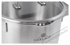 Gerlach PRESTIGE PLUS Rozsdamentes acél főzőedénykészlet 10 db Konyhai termékek - Edény - Edény készlet - 522789