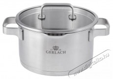 Gerlach PRESTIGE PLUS Rozsdamentes acél főzőedénykészlet 10 db Konyhai termékek - Edény - Edény készlet - 522789