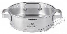 Gerlach PRESTIGE PLUS Rozsdamentes acél főzőedénykészlet 10 db Konyhai termékek - Edény - Edény készlet - 522789
