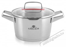 Gerlach SUPERIOR rozsdamentes acél főzőedénykészlet 10 db Konyhai termékek - Edény - Edény készlet - 522788