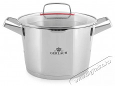 Gerlach SUPERIOR rozsdamentes acél főzőedénykészlet 10 db Konyhai termékek - Edény - Edény készlet - 522788