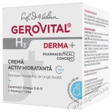 Gerovital H3 Derma+ akt&iacute;v hidrat&aacute;l&oacute; kr&eacute;m, 50 ml Sz&eacute;ps&eacute;g&aacute;pol&aacute;s / Eg&eacute;szs&eacute;g - Arc / bőr &aacute;pol&aacute;s - Kieg&eacute;sz&iacute;tő - 536615