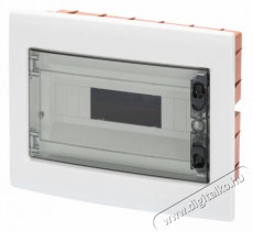 Gewiss PE/N műanyag 1x 12M süllyesztett fehér IP40 átlátszó ajtó 40CDi kiselosztó Háztartás / Otthon / Kültér - Világítás / elektromosság - Hálózati elosztó / hosszabbító / adapter - 395867