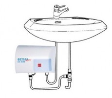 Geyser In Line Sink átfolyásos vízmelegítő egykaros csaptelephez Háztartás / Otthon / Kültér - Vízmelegítő / bojler / tároló - Vízmelegítő - 304379