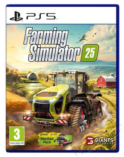 GIANTS Software Farming Simulator 25 PS5 játékszoftver Iroda és számítástechnika - Játék konzol - Playstation 5 (PS5) játék - 508553