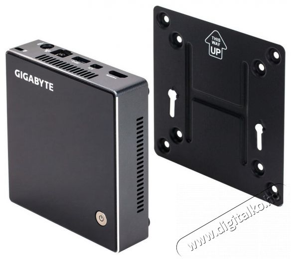 Gigabyte GB-BACE-3150 Brix Intel barebone mini asztali PC Iroda és számítástechnika - Asztali számítógép - 324310