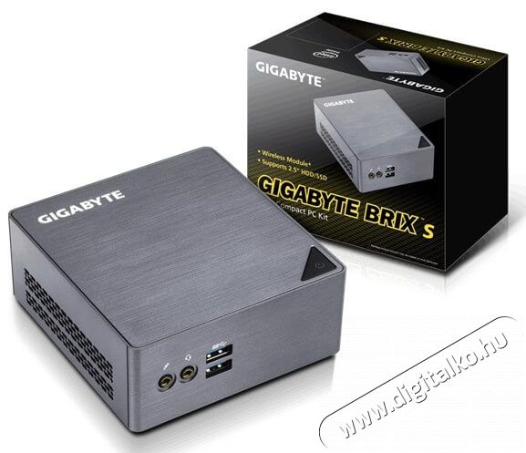 Gigabyte GB-BSCEH-3955 Brix mini asztali PC Iroda és számítástechnika - Asztali számítógép - 324312