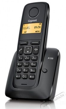 Gigaset A120 ECO Dect vezeték nélküli telefon - fekete Mobil / Kommunikáció / Smart - DECT / cordless telefon - 331960
