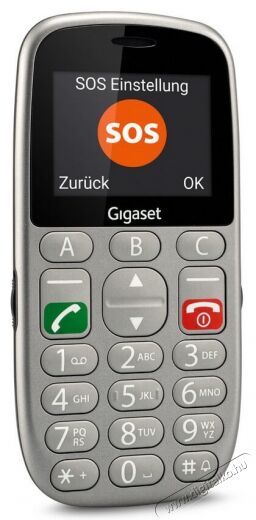 Gigaset GL390 2,2 Dual SIM ezüst mobiltelefon Egyéb - Nem forgalmazzuk ! - 367570