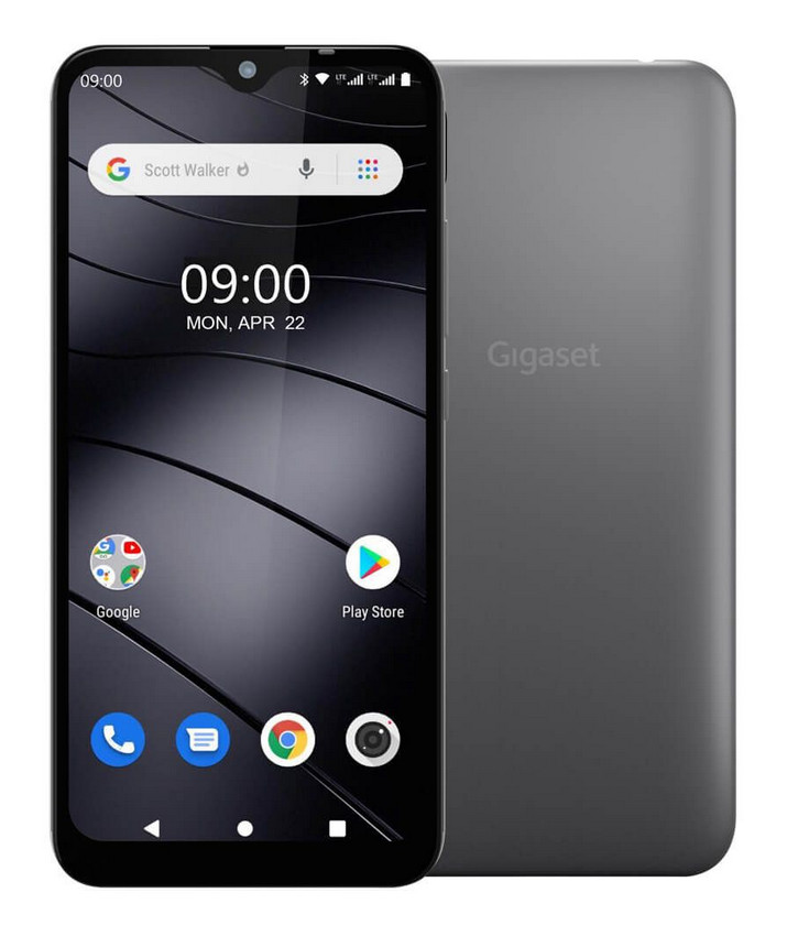 Gigaset GS110 6,1 LTE 1/16GB Dual SIM okostelefon - titánszürke Egyéb - Nem forgalmazzuk ! - 360780