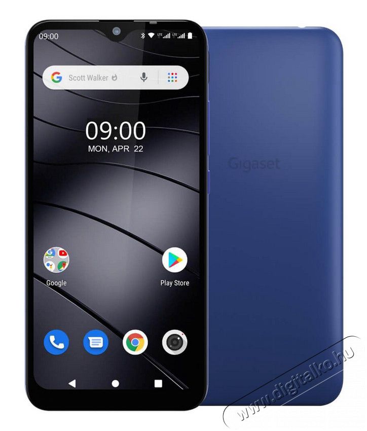 Gigaset GS110 16GB Dual SIM okostelefon - azúrkék Egyéb - Nem forgalmazzuk ! - 360778