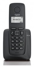 Gigaset A116 Dect vezeték nélküli telefon - fekete Mobil / Kommunikáció / Smart - DECT / cordless telefon - 331262