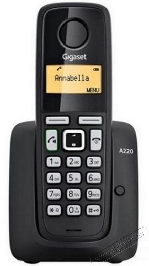 Gigaset A220 Dect vezeték nélküli telefon - fekete Mobil / Kommunikáció / Smart - DECT / cordless telefon - 331263