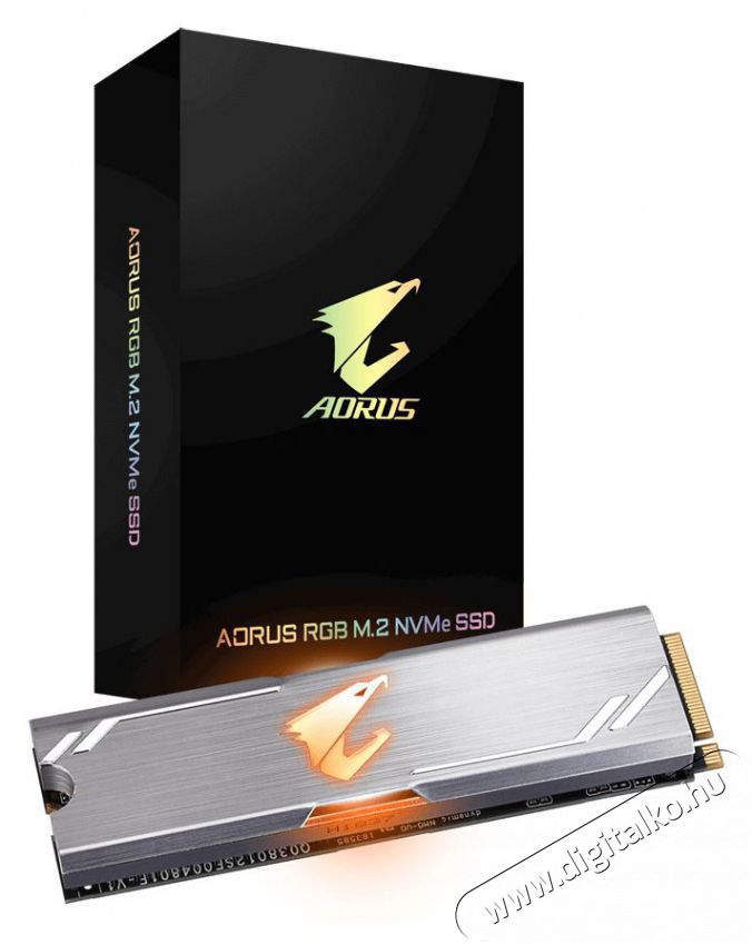 Gigabyte 256GB M.2 2280 AORUS RGB (GP-ASM2NE2256GTTDR) SSD Egyéb - Nem forgalmazzuk ! - 379613