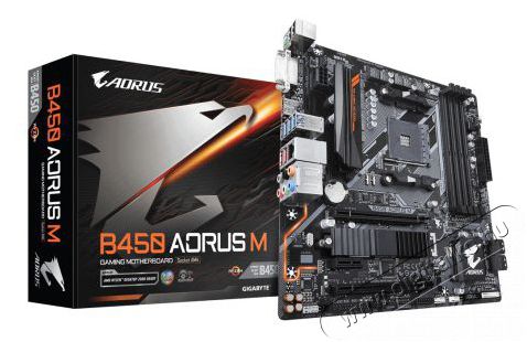 Gigabyte B450-AORUS-M AMD B450 SocketAM4 mATX alaplap Iroda &eacute;s sz&aacute;m&iacute;t&aacute;stechnika - Egy&eacute;b sz&aacute;m&iacute;t&aacute;stechnikai term&eacute;k - 379617