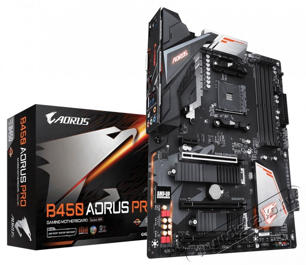 Gigabyte B450-AORUS-PRO AMD B450 SocketAM4 ATX alaplap Iroda &eacute;s sz&aacute;m&iacute;t&aacute;stechnika - Egy&eacute;b sz&aacute;m&iacute;t&aacute;stechnikai term&eacute;k - 410021